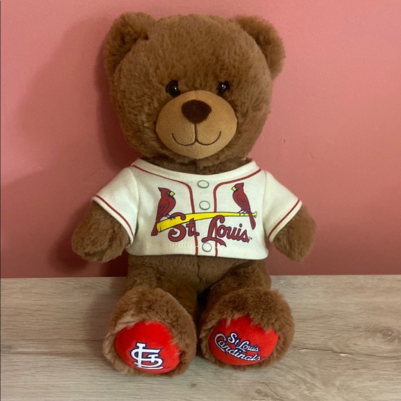 St. Louis Cardinals Build-A-Bear Brown Plush Toy 12” - Picture 1 of 8
